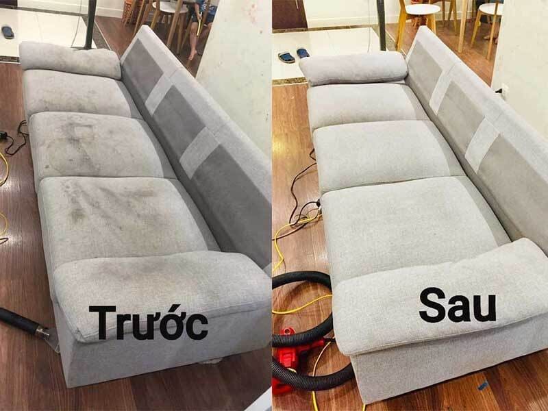 Dịch vụ giặt ghế sofa tại Chung Cư Văn Quán Hà Đông